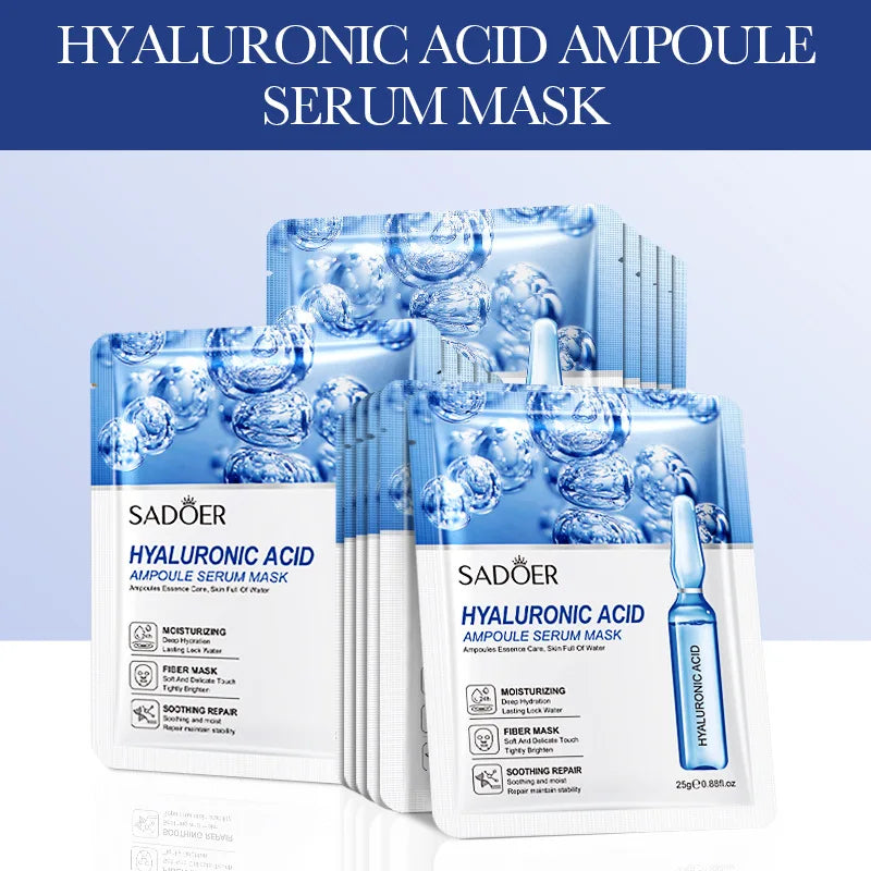 Gold Hyaluronic Acid Face Mask Facial