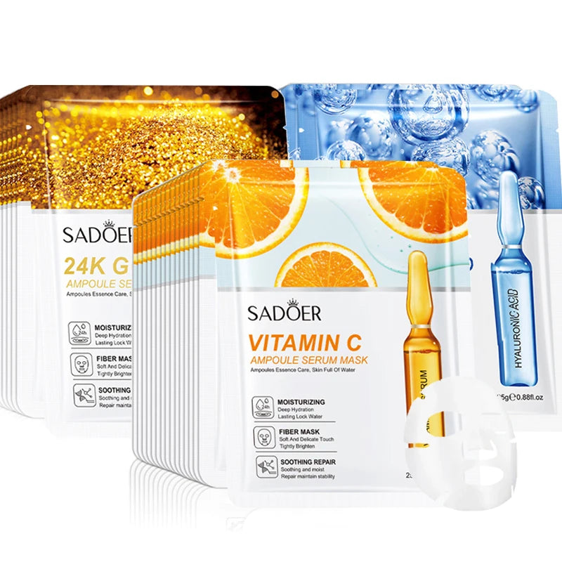 Gold Hyaluronic Acid Face Mask Facial