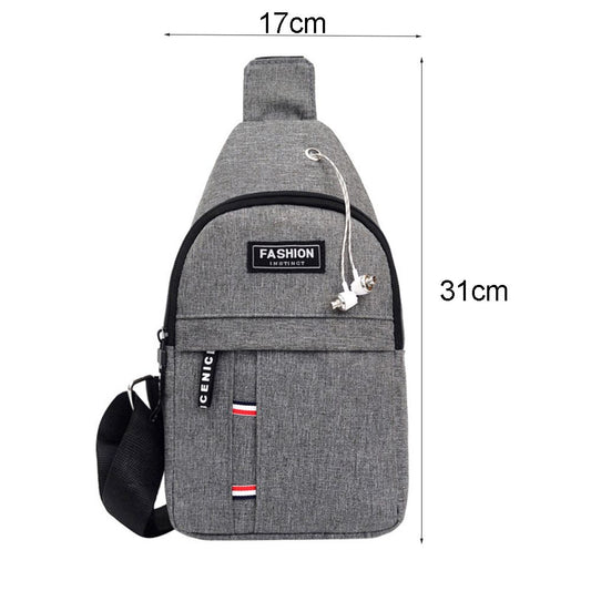 Men's Chest Bag Korean-Style